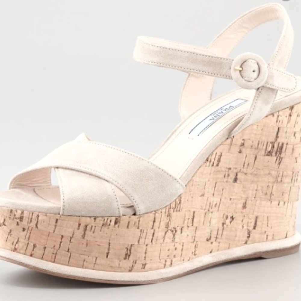 Prada Wedge Sandal